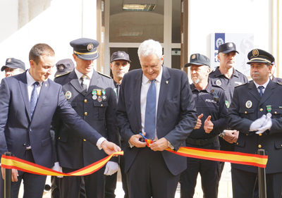 Nueva oficina de la Polica Local de Vera en la Plaza Mayor de la localidad