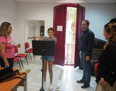 Hasta 150 estudiantes aprenden música y danza este curso en la Escuela de Música de Carboneras