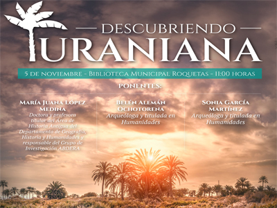 Noticia de Almería 24h: Las jornadas “Descubriendo a Turariana” acercarán al ciudadano los hallazgos localizados en el yacimiento