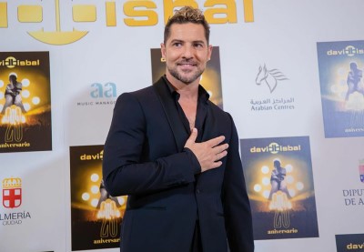 David Bisbal llenar hoy el Power Horse Stadium de los Juegos Mediterrneos para celebrar veinte aos de carrera