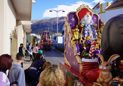 Los Reyes Magos recorrern las calles de Berja este jueves durante todo el da