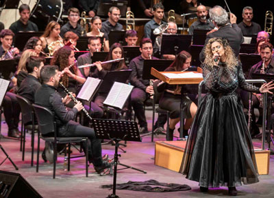 Noticia de Almera 24h: La Agrupacin Musical San Indalecio ofrece un concierto multitudinario en el Auditorio