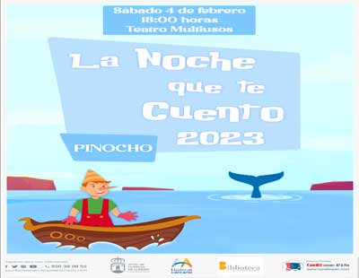 Vuelve ‘La noche que te cuento’, un paseo por las narraciones infantiles con Pinocho como protagonista