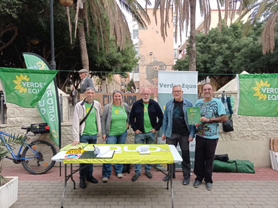Noticia de Almería 24h: Verdes Equo apuesta por una gran alianza de fuerzas progresistas, de izquierdas y ecologista para ganar el ayuntamiento de Almería 