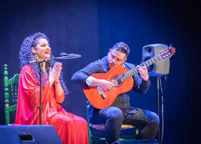 Gran xito de la Gala del Flamenco  de Roquetas de Mar con la participacin de Antonio Reyes, Roco Segura y Julio Ruiz