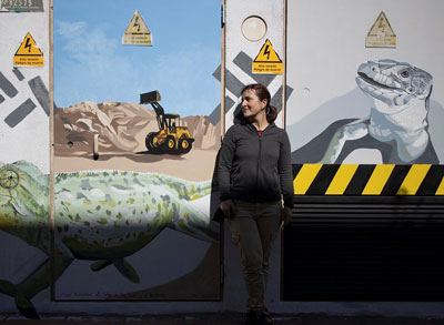 Vera pone en marcha la segunda intervencin urbana Murales por el medio ambiente