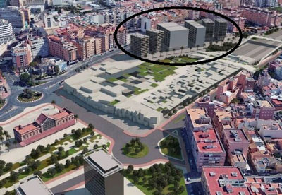 Bastetania pide que los terrenos liberados con el soterramiento se conviertan en jardines y parques