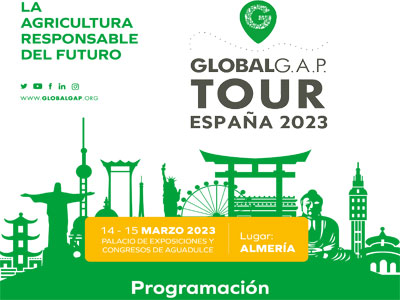 Noticia de Almería 24h: GLOBALG.A.P. TOUR ESPAÑA 2023 reunirá en Almería a proveedores y principales cadenas de distribución