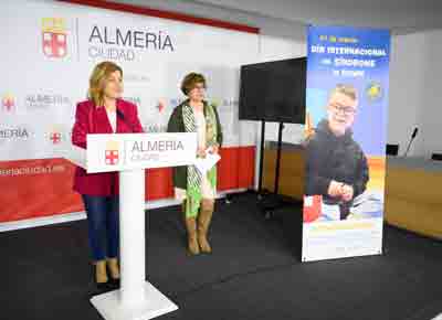 Noticia de Almería 24h: El Ayuntamiento reconoce a Asalsido como  “referente en inclusión” y se suma a los actos del Día Mundial del Síndrome de Down