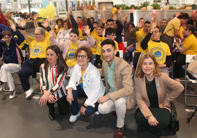 Noticia de Almería 24h: El Ayuntamiento se vuelca con Asalsido en el Día Internacional del Síndrome de Down