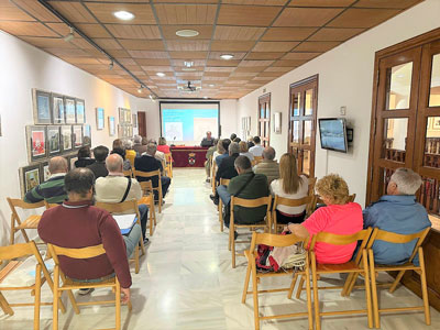 Jos Mara Verdejo en el ciclo de Conferencias del IV Encuentro con la Historia de Roquetas de Mar