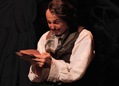 La obra de teatro ‘Tic Tac Poe’ recrea las últimas horas de vida de Edgar Allan Poe, este viernes en el Auditorio Maestro Padilla