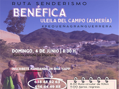 Noticia de Almería 24h: Vellsam colabora en una ruta benéfica para recaudar fondos para la Asociación Síndrome Bohting-Optiz