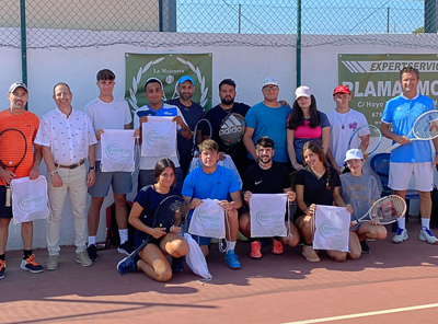 XITO DEL CURSO DE INSTRUCTOR DE TENIS DESARROLLADO EN LA MOJONERA