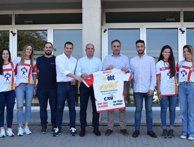 Ayuntamiento y Diputación arropa a AM Team y a Urci Almería en su participación para la EBT Finals en Turquía