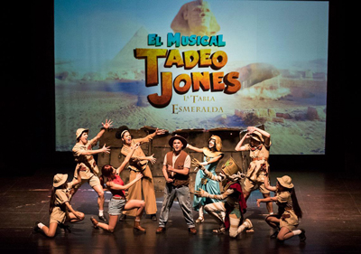 Noticia de Almera 24h: El musical ‘Tadeo Jones y La Tabla Esmeralda’ se vivir por partida doble este sbado en el Auditorio Maestro Padilla