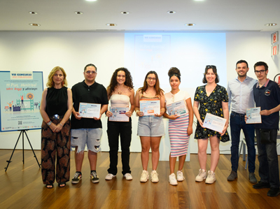 Noticia de Almería 24h: El Ayuntamiento entrega los premios de la VIII edición del Concurso de Spot Publicitario de prevención del consumo de drogas