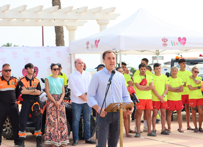 Noticia de Almería 24h: Vera presenta el equipamiento y la dotación de servicios e infraestructuras de sus playas para este verano
