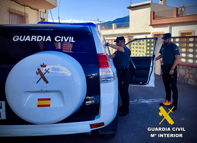 Noticia de Almería 24h: La Guardia Civil detiene al autor de tres robos en viviendas de dos municipios del Alto Andarax