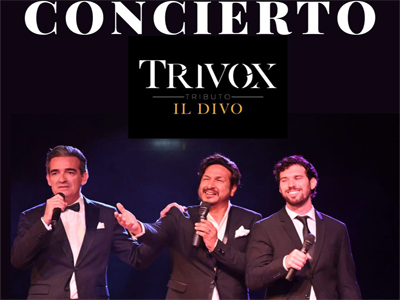 Trivox llega en concierto al anfiteatro de Pago del Lugar de Adra con su gran tributo a Il Divo el prximo 29 de julio