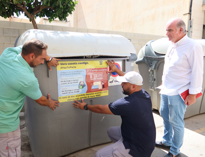 Noticia de Almería 24h: Vera pone en  marcha una campaña informativa y de concienciación sobre la regulación de horarios y normas para deshacerse de enseres y basura