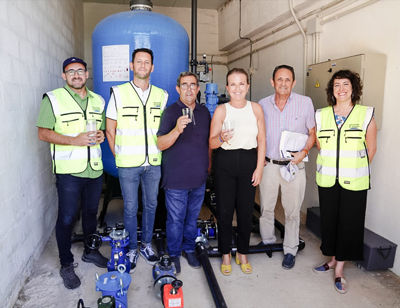 Noticia de Almería 24h: Diputación garantiza el abastecimiento hídrico a los vecinos de Paterna del Río los 365 días del año