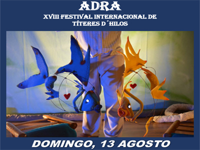 Este domingo continúa en Adra la XVIII edición del Festival Internacional de Títeres D’hilos con ‘Mar’