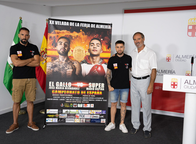 Noticia de Almera 24h: El boxeador Jos Mara Hernndez “El Gallo”, se enfrentar al bilbano Mario Ospina por el ttulo del Campeonato de Espaa del peso mosca