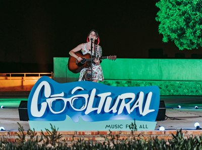 Bely Basarte ofreci anoche las primeras canciones de Cooltural Fest 2023 con una actuacin nica en la Alcazaba
