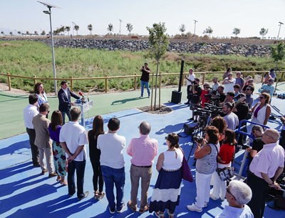 Noticia de Almería 24h: El delta del Andarax se transforma en un espacio para la convivencia y el deporte en Almería