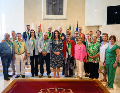 Noticia de Almera 24h: La alcaldesa recibe al Club de Oro de la Mesa Andaluza y destaca el atractivo turstico de la gastronoma almeriense