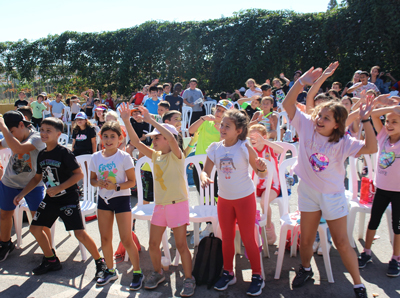 Noticia de Almera 24h: Convivencia entre alumnos de Hurcal y Viator con motivo de la inauguracin del puente que les une