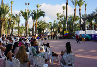 Vera celebra la fiesta de la multiculturalidad “espacios de encuentro” 