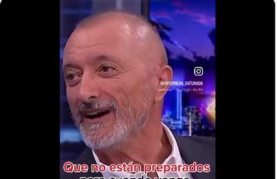 Noticia de Almera 24h: El vdeo de Valencia que desmiente las palabras de Prez Reverte criticando a los jvenes