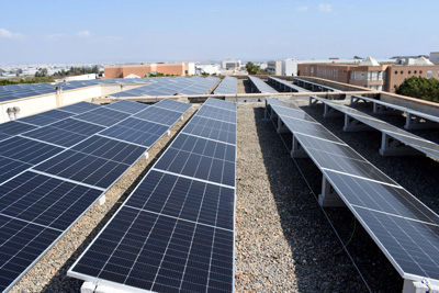 Noticia de Almera 24h: La Universidad pone en marcha la primera instalacin fotovoltaica de autoconsumo en el campus