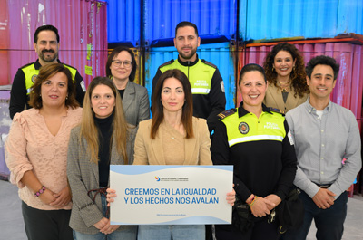 Noticia de Almera 24h: El nmero de trabajadoras en la Autoridad Portuaria de Almera crece desde 2022 un 238%