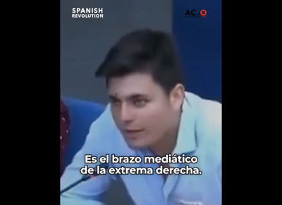 Noticia de Almera 24h: La asociacin Accin Contra el odio pide que se le retire a Vito Quiles la acreditacin VIP al congreso 