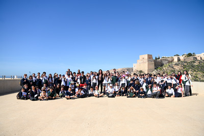 Noticia de Almera 24h: La alcaldesa explica el funcionamiento del Ayuntamiento a un centenar de alumnos del Colegio Nuestra Seora de Ftima de El Zapillo