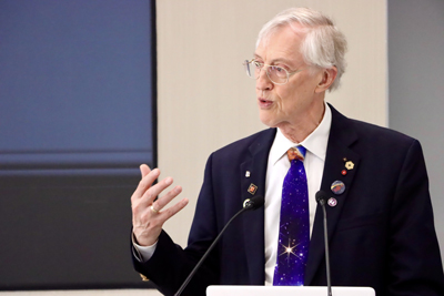 Noticia de Almera 24h: John Mather, premio nobel y padre del telescopio James Webb, visita la Universidad