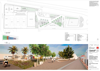 Noticia de Almera 24h: La alcaldesa presenta a los vecinos de Costacabana el proyecto para la ejecucin del Complejo Deportivo Polivalente