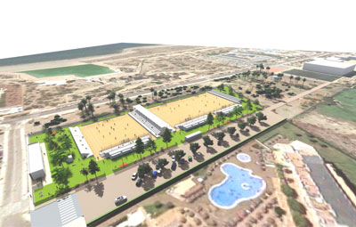 Noticia de Almera 24h: Arena Center convertir El Toyo en un referente internacional del turismo deportivo azul 