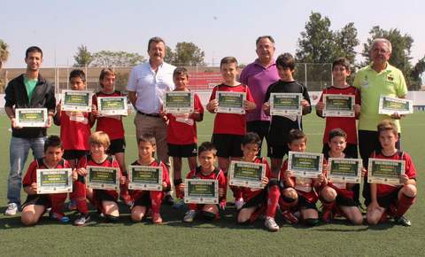 El Club Atltico Pulpileo, se proclama campen de Liga de la Regin de Murcia, en la 2 Categora Benjamn