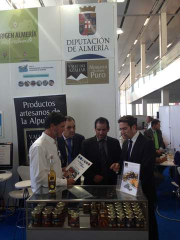 Diputacin expone los productos de la provincia en su stand de Andaluca Sabor 