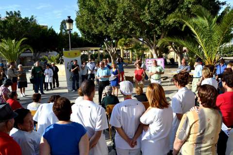 xito de la I Jornada de Personas de Edad de Vcar celebrada en la Plaza de Cervantes 