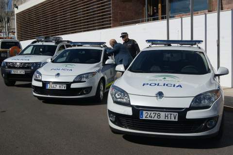 La Polica Local de Vcar duplica su parque mvil con la incorporacin de tres nuevos vehculos