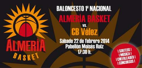 El Almera Basket recibe en casa al CB Vlez este sbado