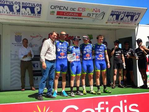 6 Pdiums para el equipo Ciclista Pulpileo  BICILOCURA PRIMAFLOR ESPABROK RACING TEAM, en la segunda prueba del Open de Espaa XC 2014