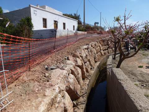 La Junta de Andaluca finaliza en Gdor los trabajos de mejora de tres caminos rurales municipales