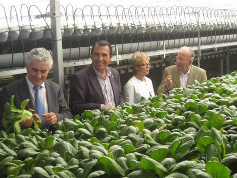 Vboras alaba el compromiso de los agricultores almerienses con el aprovechamiento eficiente y sostenible del agua