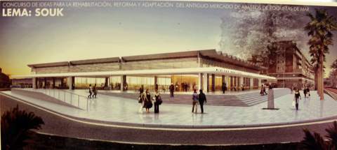 El proyecto elegido para la remodelacin del Mercado de Abastos es del arquitecto Francisco Martnez de Granada